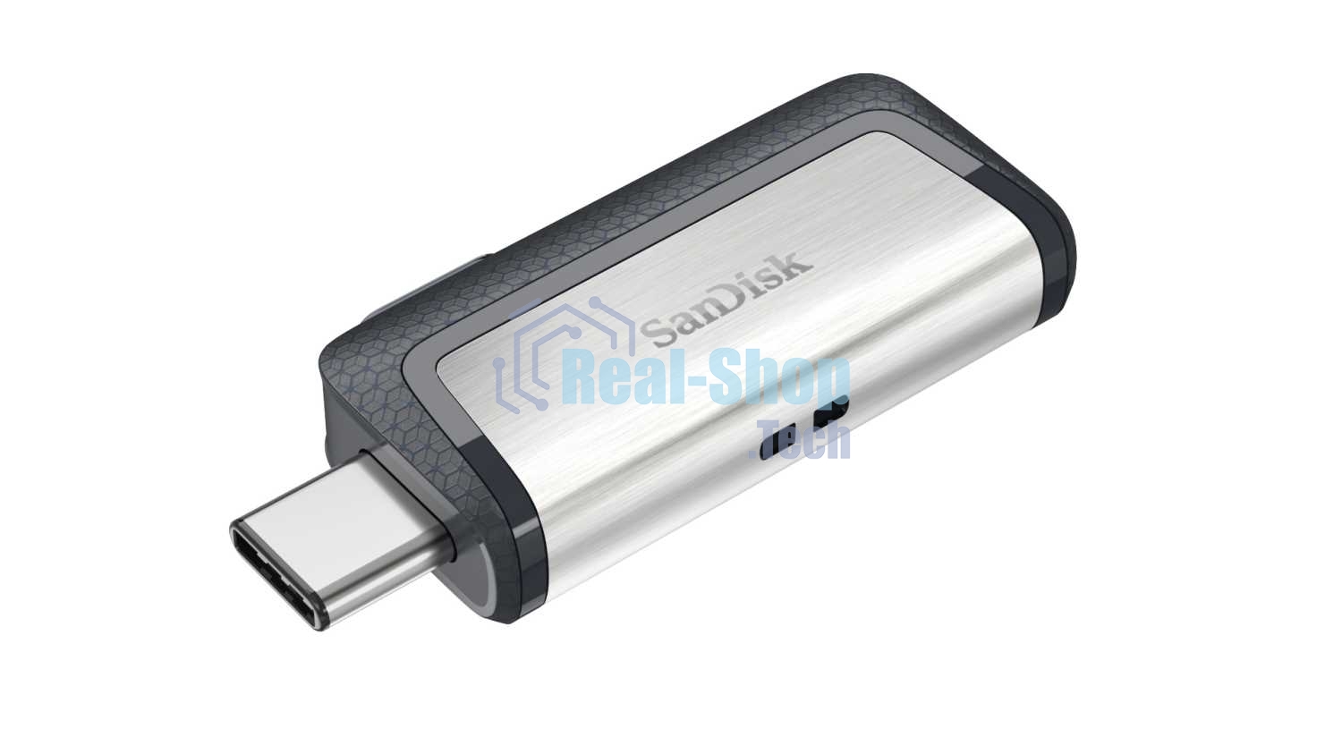 Флешка USB Sandisk 64Gb Ultra Dual SDDDC2-064G-G46 USB 3.0 серый/узор