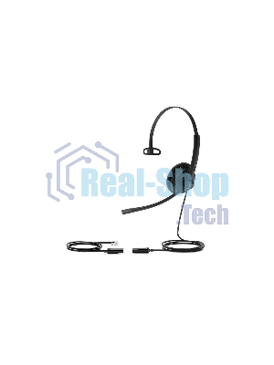 Гарнитура Yealink YHS34 Mono чёрный, проводная, RJ9