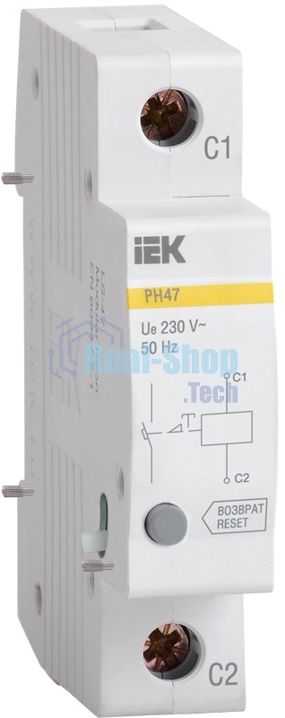 Расцепитель независ. РН47 на DIN-рейку IEK MVA01D-RN