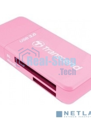 Кард-ридер Transcend All in1 Multi Card Reader, Pink