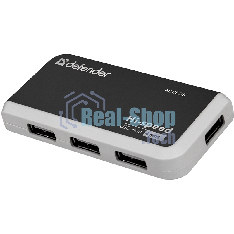 USB-разветвитель Defender QUADRO INFIX, USB 2.0 - 4 порта, USB