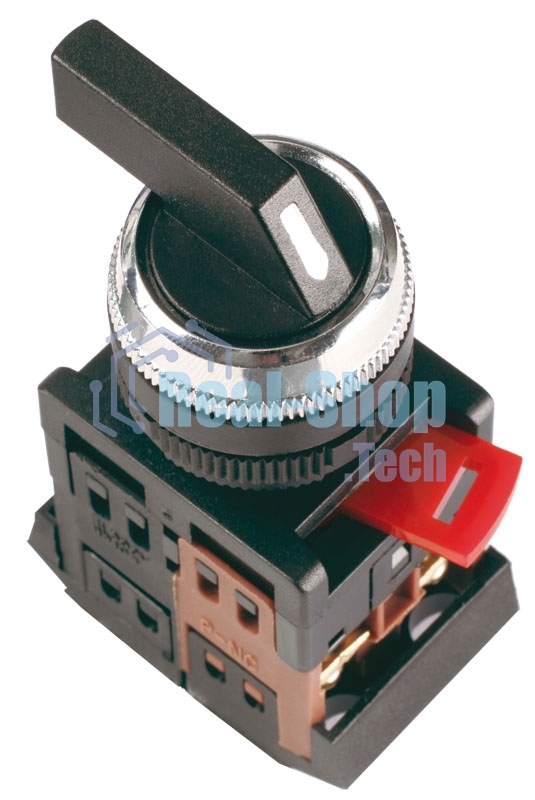 Переключатель ALC-22 на 2 полож. черный 1з+1р IEK BSW10-ALC-2-K02