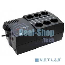 Источник бесперебойного питания CyberPower BS450E/450 ВА/270 Вт/8 х CEE 7 (евророзетка)