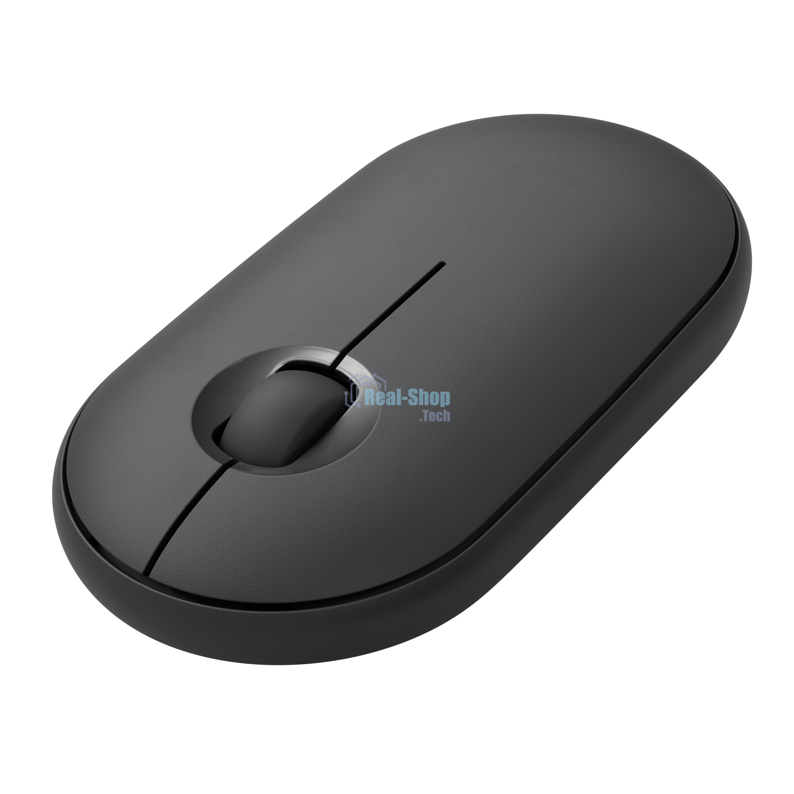 Мышь беспроводная Logitech Pebble M350 графитовый, 1000 dpi, радиоканал, Bluetooth, USB, кнопки - 3