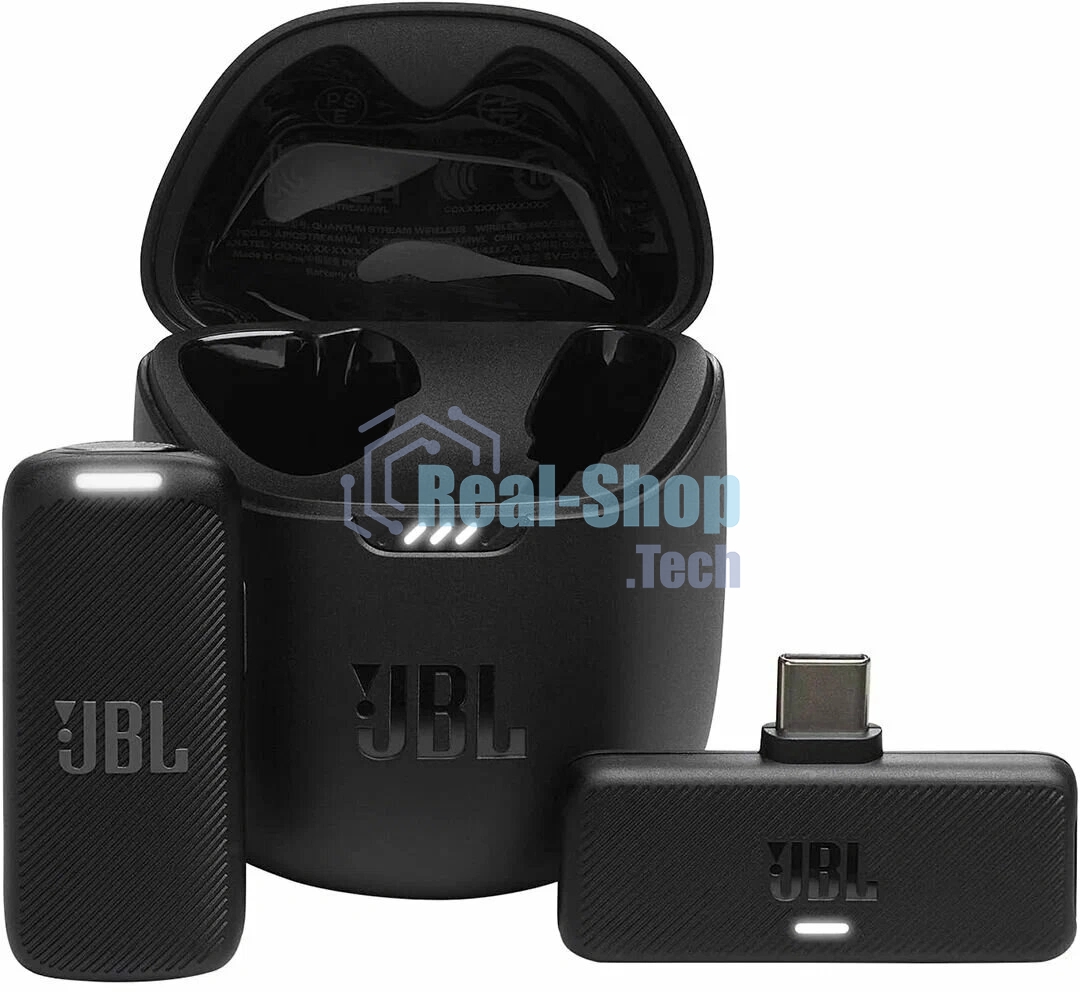 Беспроводной микрофон JBL QUANTUM STREAM (USB-C, 2.4GHz, JBLSTRMWLUSBCBLK)