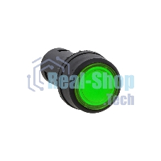Кнопка SW2C-10D с подсветкой зел. NO EKF sw2c-md-g