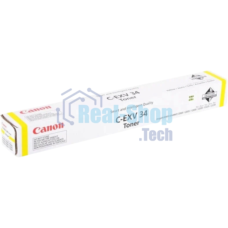 Картридж лазерный Canon C-EXV34Y желтый (16000 стр.) для Canon iR C9060/C9065/C9070
