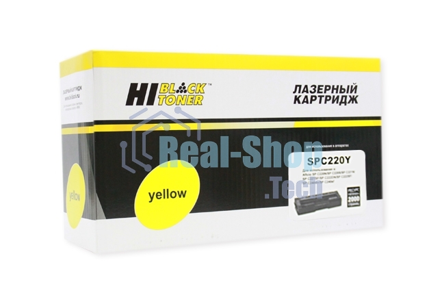 Картридж Ricoh Aficio SP C220DN/C220S/C221DN/C221N/C221SF/C222SF (Hi-Black) Y, 2K