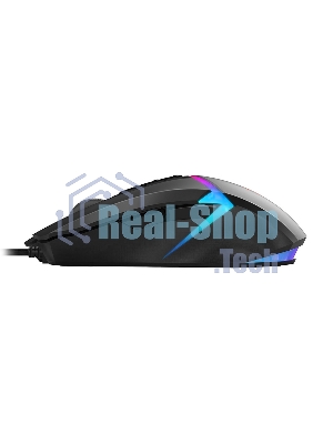 Мышь проводная A4Tech Bloody W60 Max черный, 10000 dpi, USB, кнопки - 10