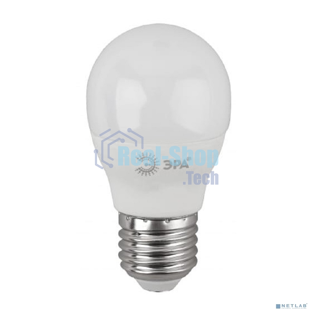 Лампа светодиодная LED 11Вт Е27 4000К smd P45-11w-840-E27 Б0032989 ЭРА