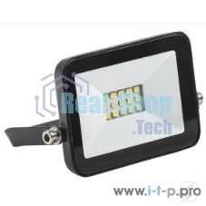 Прожектор светодиодный СДО 06-10 6500К IP65 черный IEK LPDO601-10-65-K02