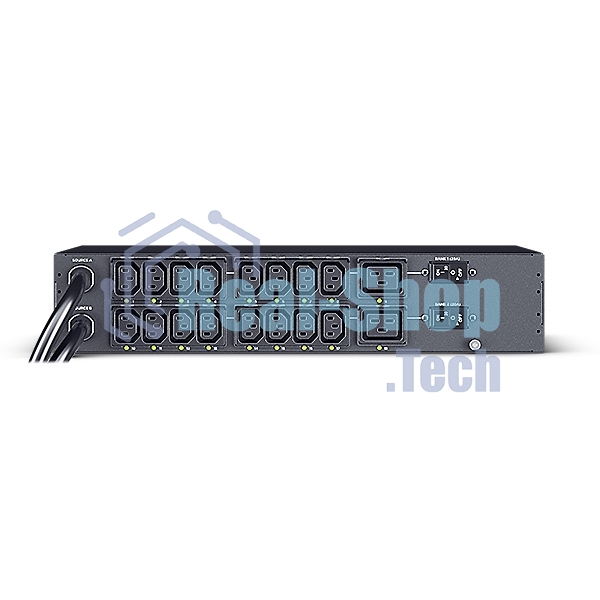 Блок распределения питания ATS CyberPower PDU44302 2U type, 32Amp, plug IEC 309 32A, (16) IEC 320 C13 (2) IEC 320 C19