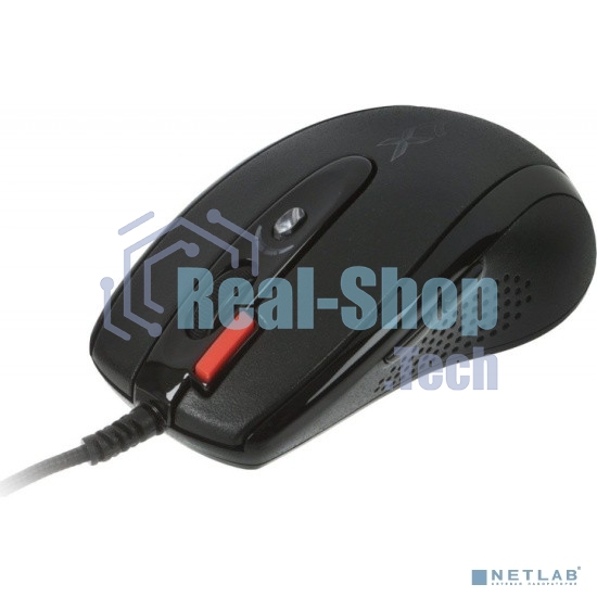 Мышь проводная A4Tech X-710BK черный, 2000 dpi, USB, кнопки - 7