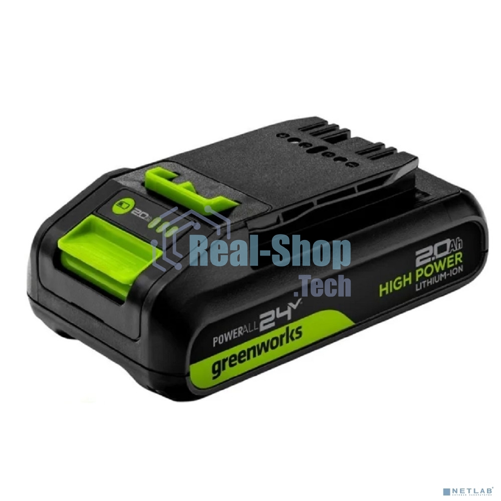 Батарея аккумуляторная Greenworks G24HP2 24В 2А·ч Li-Ion (2957707)