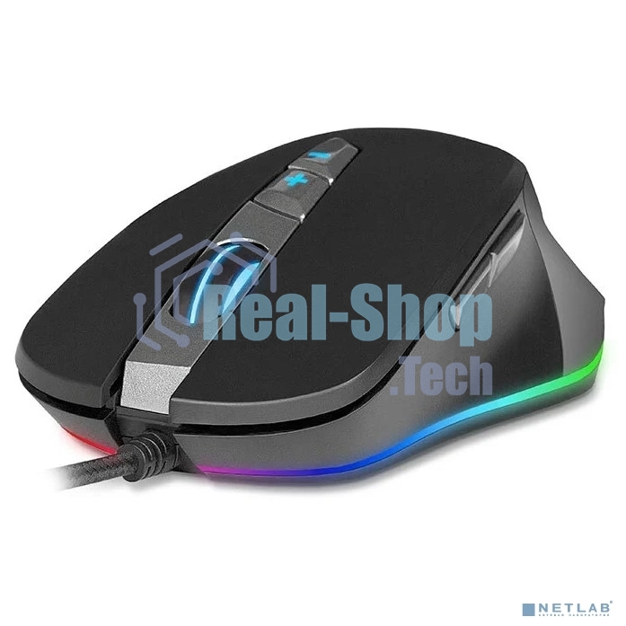 Мышь проводная SVEN RX-G970 черный, 4000 dpi, USB, кнопки - 7
