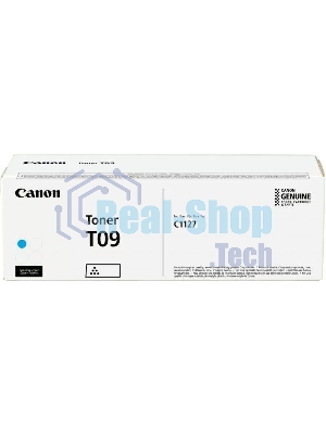 Тонер Canon T09 CY 3019C006 голубой туба для копира i-SENSYS X C1127iF, C1127i, C1127P