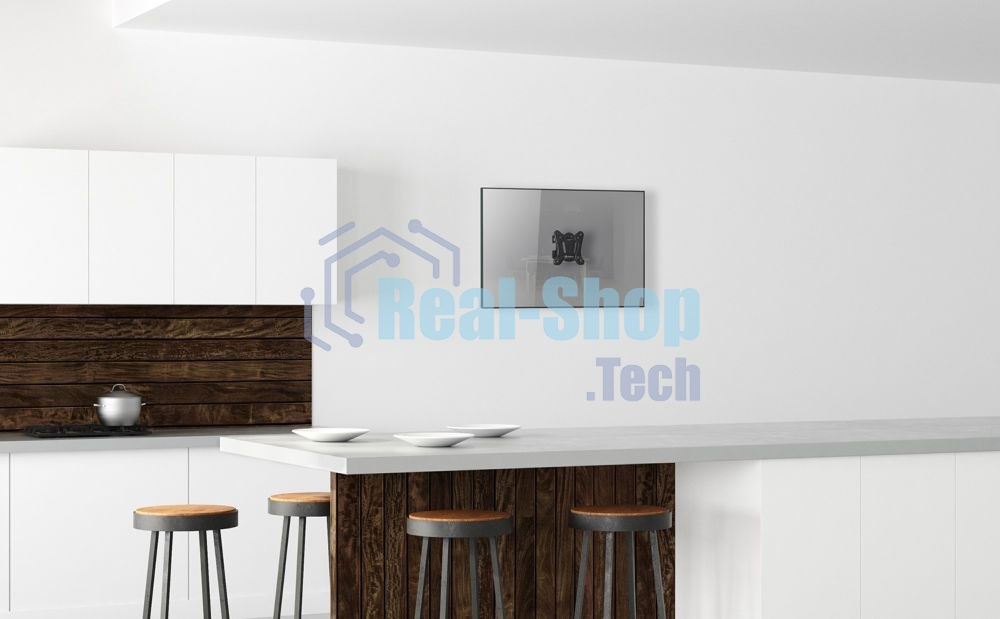 Кронштейн ONKRON Кронштейн ONKRON 17-27'' макс 100*100 мм, наклон -+ 8º, поворот: 45°, от стены 85 мм, макс вес 25кг, черный