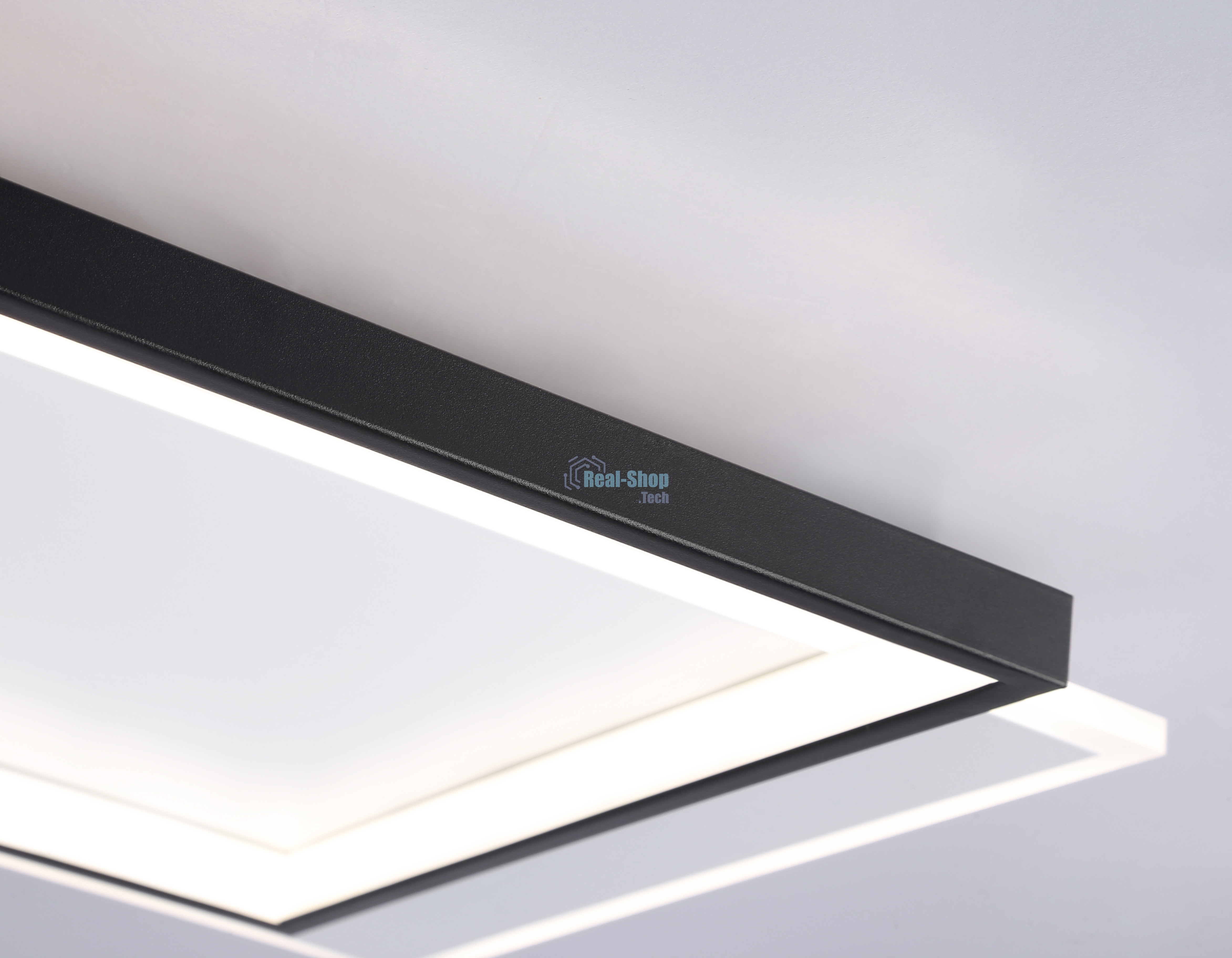 Светильник Ambrella light FA7723 WH/BK белый/черный 3000K-6400K 82W 500*500*70 (ПДУ РАДИО 2.4G)