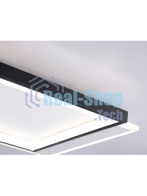 Светильник Ambrella light FA7723 WH/BK белый/черный 3000K-6400K 82W 500*500*70 (ПДУ РАДИО 2.4G)