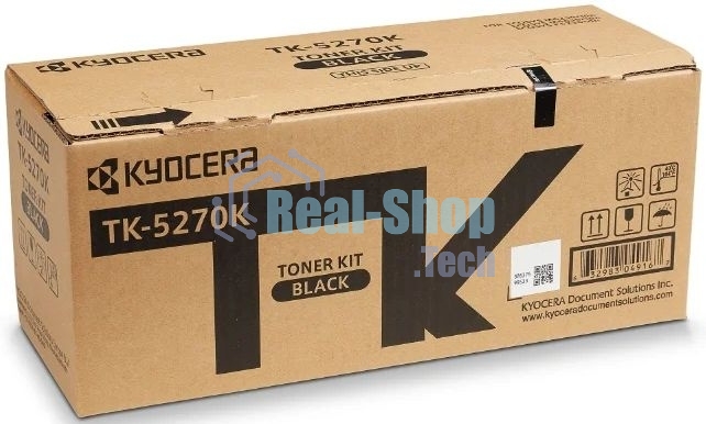 Картридж лазерный Kyocera TK-5270K (1T02TV0NL0) черный для M6230cidn/M6630cidn/P6230cdn 8000 стр