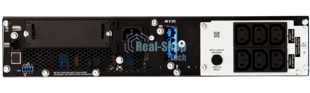 Источник бесперебойного питания APC Smart-UPS SRT SRT1000RMXLI / 1000ВA / 1000Вт / 6xIEC320 С13