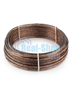 Акустический кабель Cablexpert CC-TC2x1,0-10M, прозрачный, 10 м, бухта