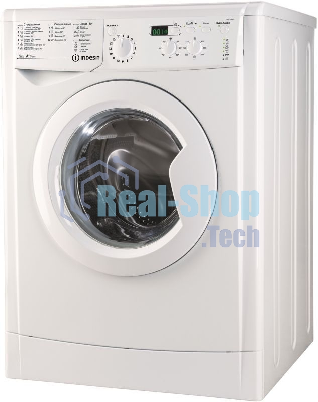 Стиральная машина Indesit IWSD 51051 CIS белый, загрузка фронтальная 5 кг, 1000 об/мин., класс: А