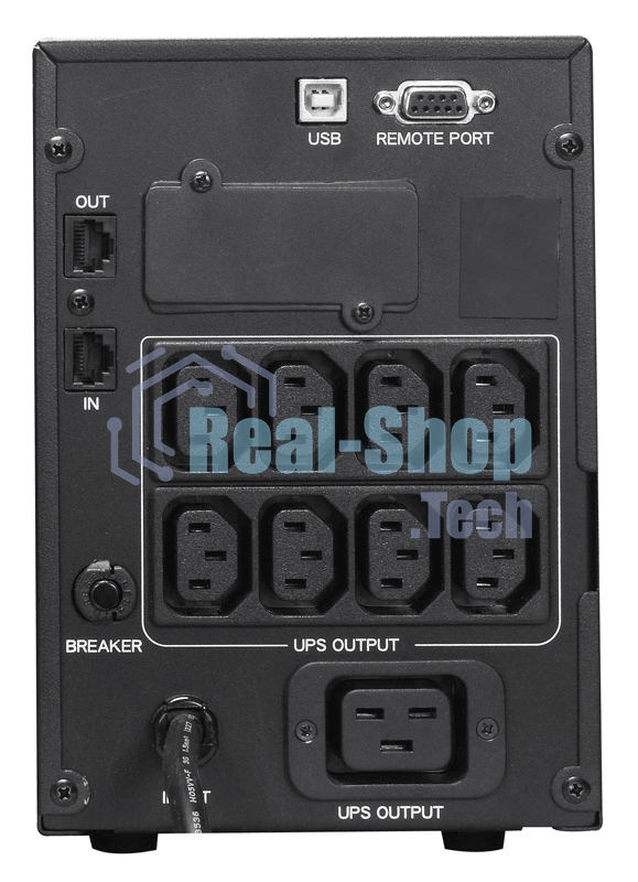 Источник бесперебойного питания Powercom Smart King Pro+ SPT-2000-II LCD 1600Вт 2000ВА черный