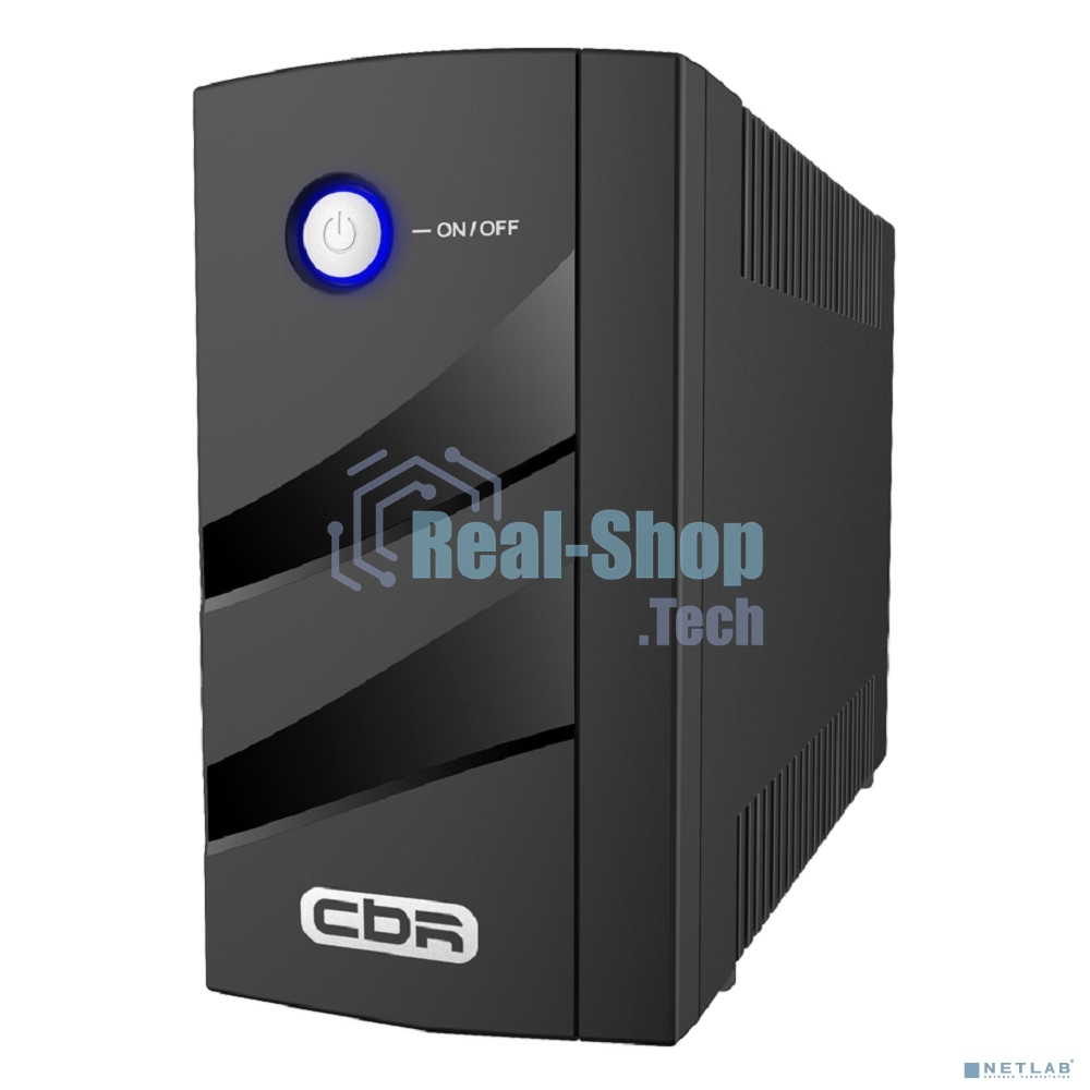 Источник бесперебойного питания CBR ELN-875T-2F-LD Line Interactive 875VA/480W 6Ah12V 2 x Shuko