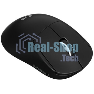 Мышь беспроводная Logitech G PRO Х Superlight 2 DEX черный, 44000 dpi, радиоканал, USB, кнопки - 5