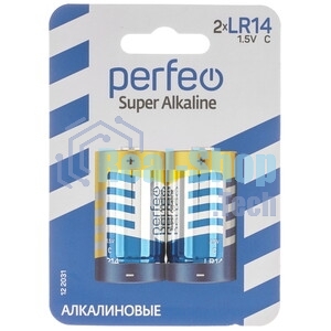 Батарейка Perfeo R14/2SH Dynamic Zinc