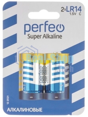 Батарейка Perfeo R14/2SH Dynamic Zinc