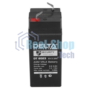 Батарея Delta DT 6023(2,3 А\ч, 6В) свинцово- кислотный аккумулятор