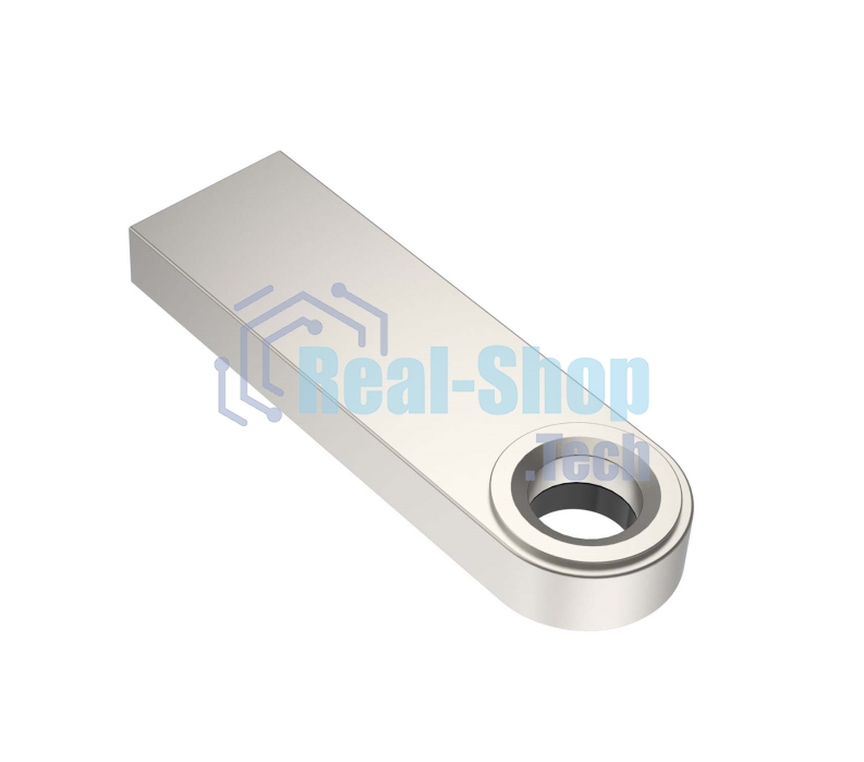 Флешка USB Netac U278 (NT03U278N-008G-20PN), 8Gb, USB 2.0, R/W 50/10, серебристый/черный
