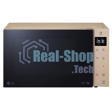 Микроволновая печь LG MW25R35GISH пепельно-бежевый, 25 л, 1000 Вт, переключатели - сенсор