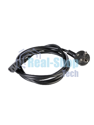 Шнур питания с заземлением IEC 60320 C13/EU-Schuko, 10А/250В (3x1,0), 5 м. (R-10-Cord-C13-S-5)
