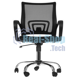 Кресло Бюрократ CH-695N/SL/BLACK черный, сетка, 120 кг, механизм качания