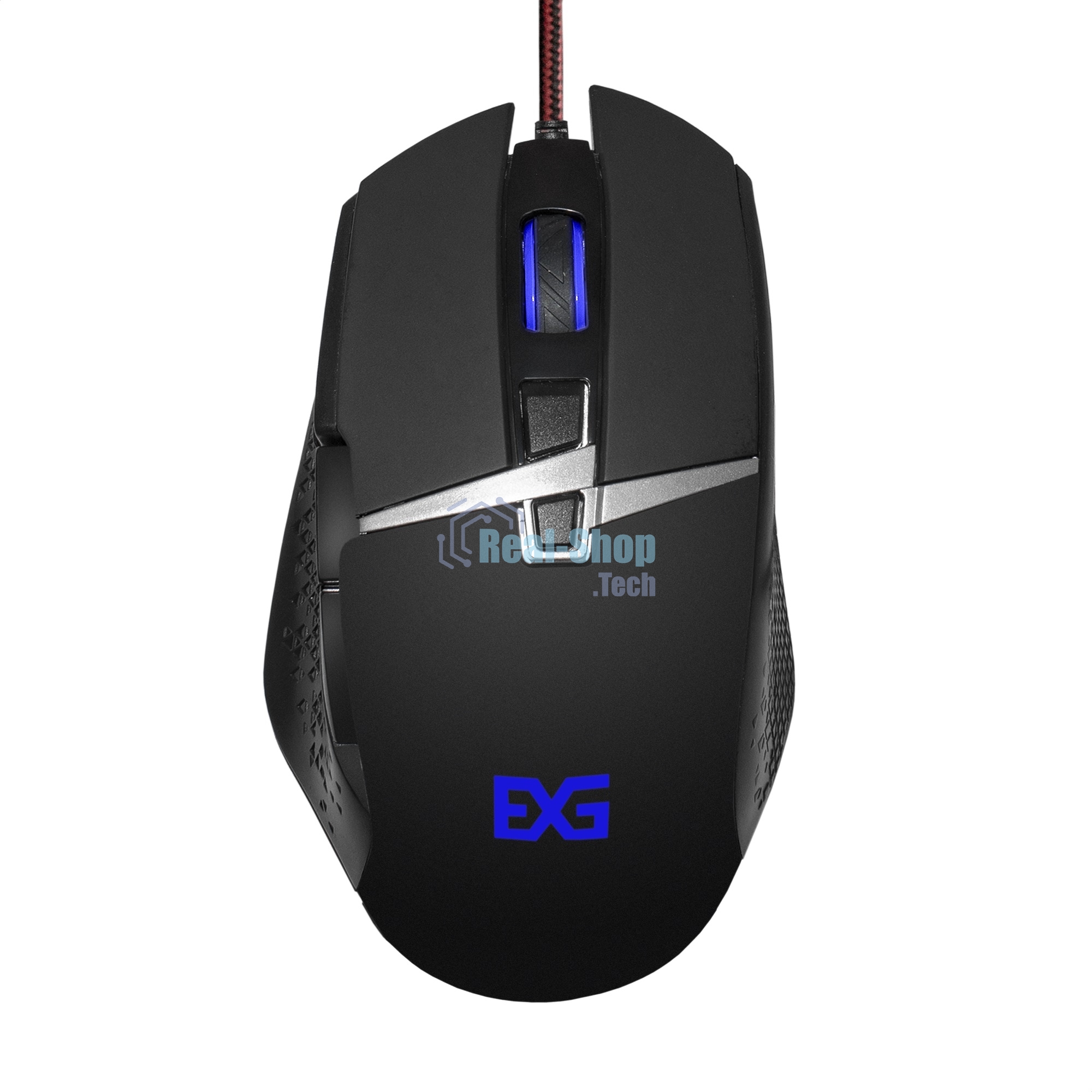 Мышь проводная ExeGate Gaming Standard Laser GML-13 черный, 4000 dpi, USB, кнопки - 8