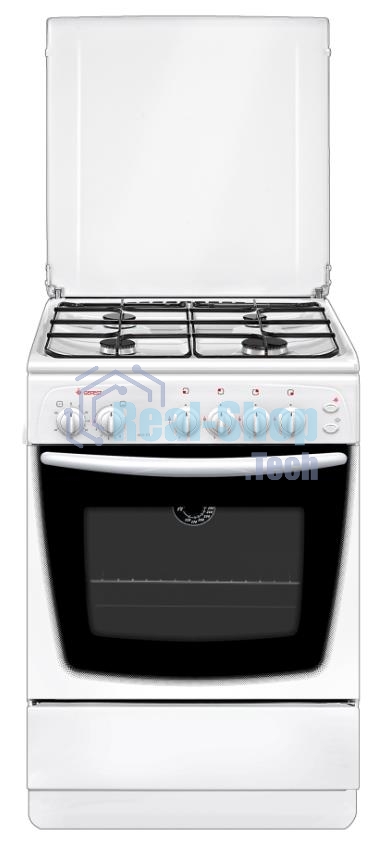 Плита газовая Gefest ПГ 1200 С5 белый, конфорок 4 шт, духовка 63 л, 60 см x 85 см x 60 см