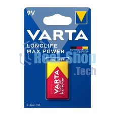 Батарейка VARTA LONGLIFE MAX P. 9V бл.1 Батарейка VARTA LONGLIFE MAX P. 9V бл.1
