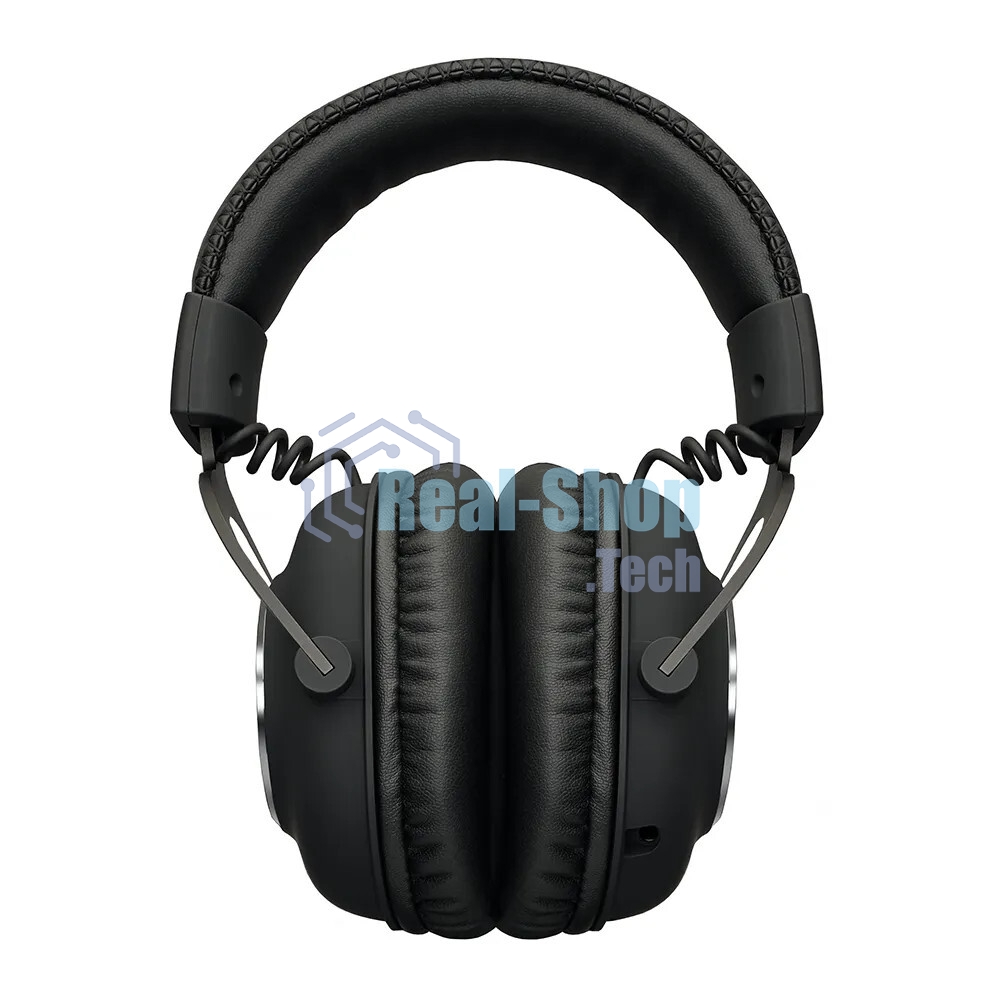Гарнитура Logitech G PRO X чёрный, беспроводная, USB, подвижный микрофон, отсоединяемый кабель 2 м