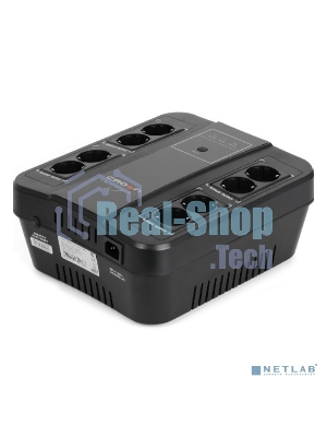 Источник бесперебойного питания CMUS-275 EURO SMART/850 ВА/480 Вт/8 х CEE 7 (евророзетка)