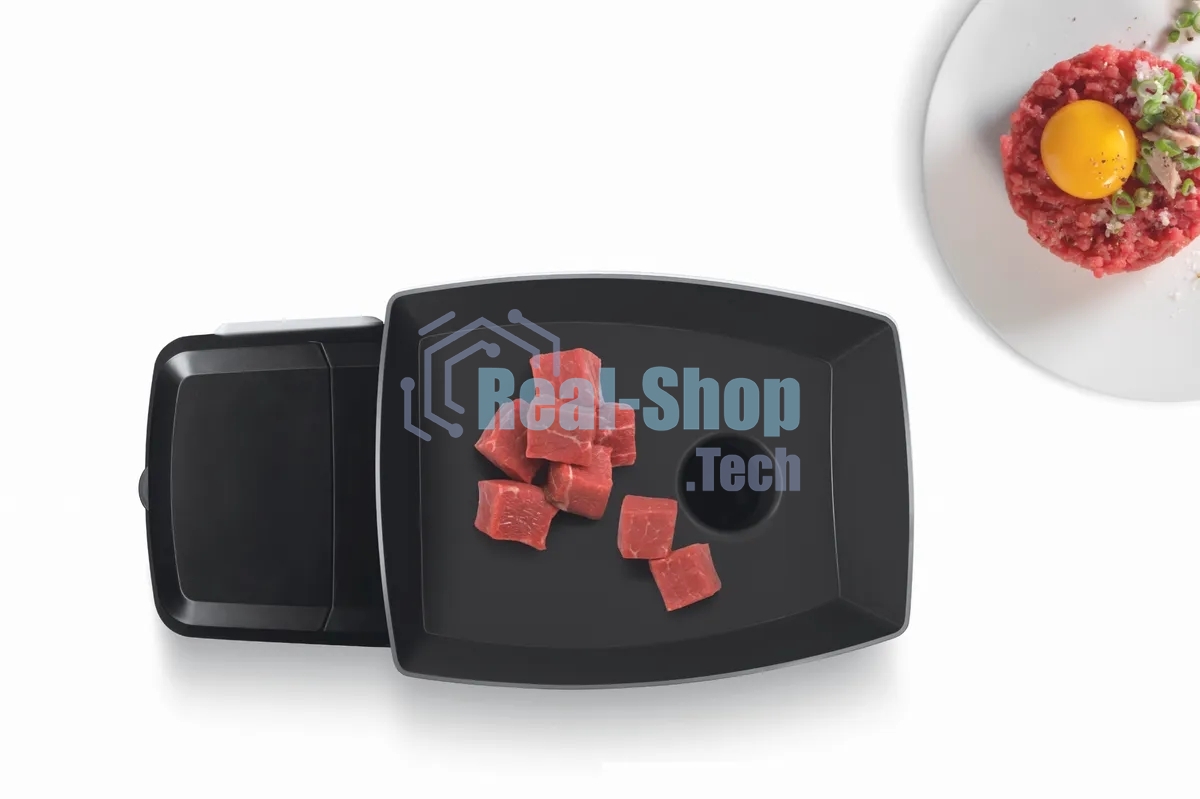 Мясорубка электрическая Bosch MFW67440 черный, 2000 Вт, 3.5 кг/мин, реверс, защита от перегрузки, насадки - 4