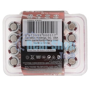 Батарейка Camelion LR03 Plus Alkaline PB-24 1.5В 7615