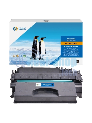 Картридж лазерный G&G GG-CE505XL/CF280XL CE505X/CF280X черный (13000стр.) для HP LaserJet P2055d/P2055dn/P2055x; LaserJet Pro 400 M401/M401a/M401n/M401d/M401dn/M401dne/M401dw/MFP M425/MFP M425dn/MFP M425dw