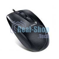 Мышь проводная Genius DX-150X черный, 1000 dpi, USB, кнопки - 3