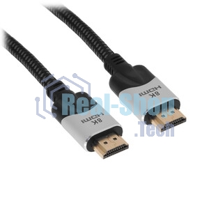 Кабель VCOM CG865-1.5M HDMI 19M/M,ver. 2.1, 8K@60 Hz 1 м VCOM CG865-1.5M