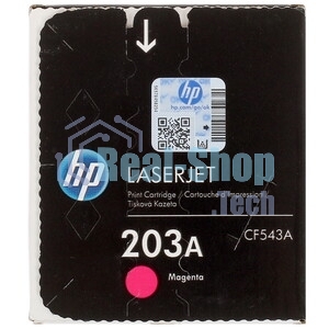 Картридж лазерный HP CF543A (HP 203A) пурпурный для HP LaserJet M254/M280/M281 1300 страниц.