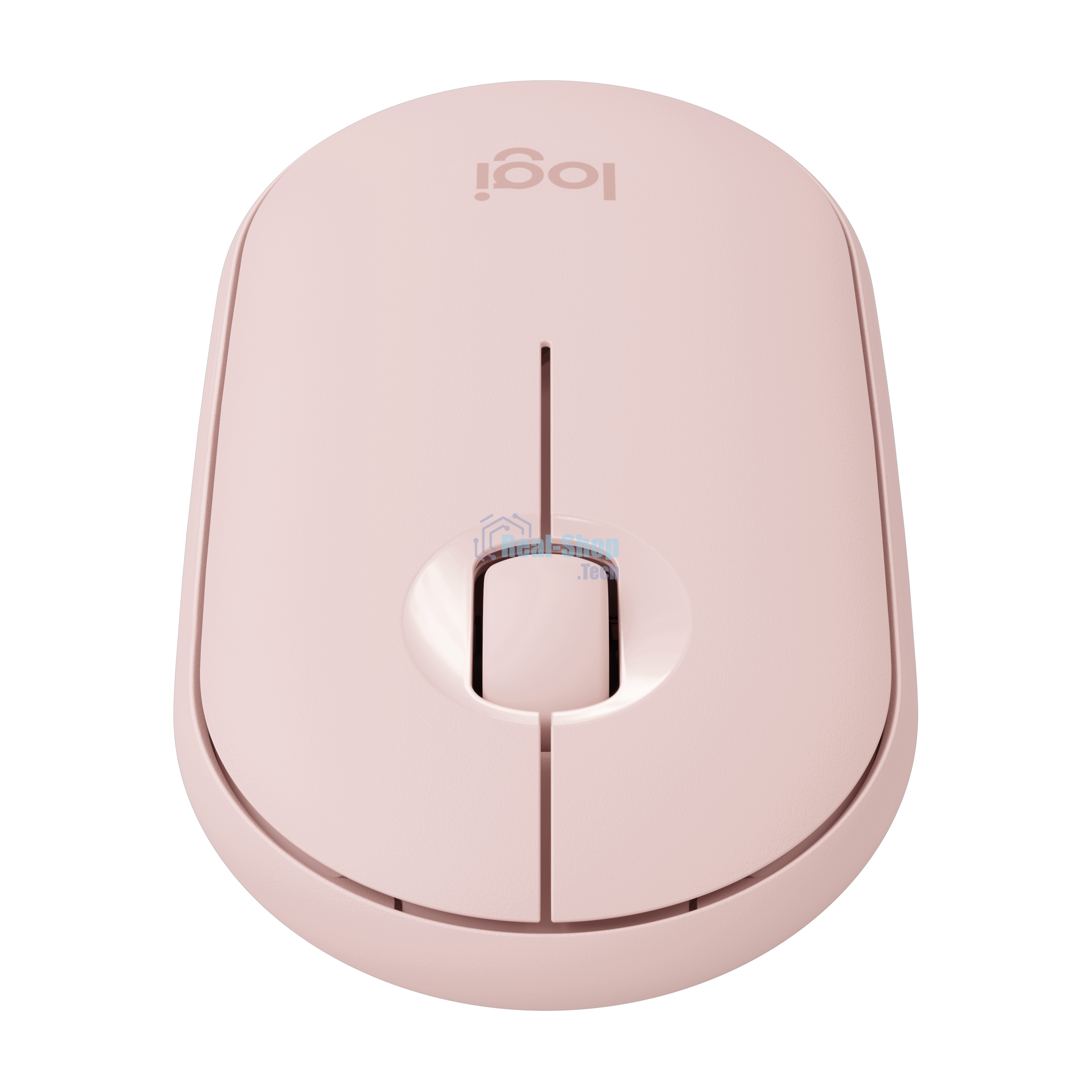 Мышь беспроводная Logitech Pebble M350 розовый, 1000 dpi, радиоканал, Bluetooth, USB, кнопки - 3