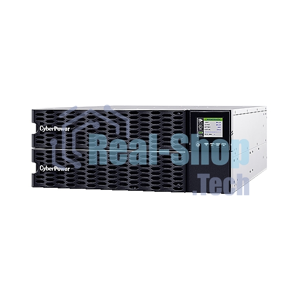 Источник бесперебойного питания CyberPower OL10KERTHD/10000 ВА/10000 Вт/6 x IEC 320 C13 (компьютерный), клеммная колодка, 4 x IEC 320 C19